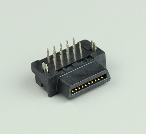 1.27mm 20pin female end plate to plate bending connector 