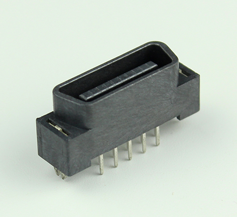 1.27mm 20pin male end plate to board in-line connector