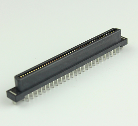 1.27mm 100pin female end plate to board in-line connector 