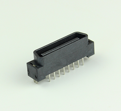 1.27mm 30pin male end plate to board in-line connector 