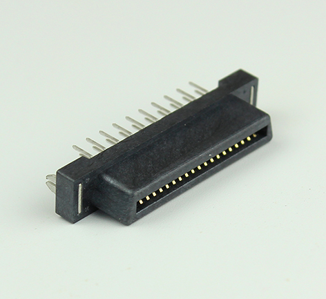 1.27mm 40pin female end plate to board in-line connector