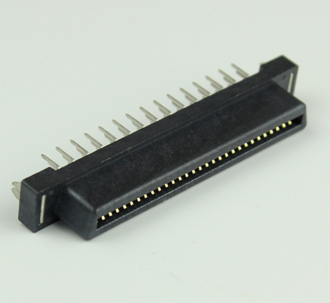 1.27mm 60pin female end plate to board in-line connector 